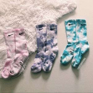 Tie Dye Nike Socks